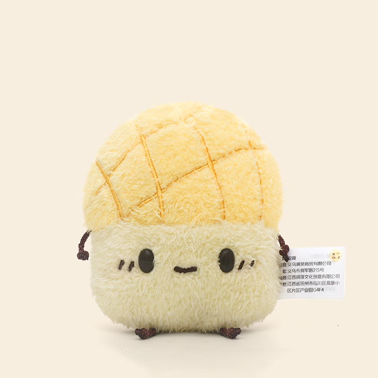 Jooki Afternoon Tea Series Pineapple Bun Plush Toy New Design Cute Unisex Stuffed Lovey PP Cotton Bag Perfect Custom Gift
