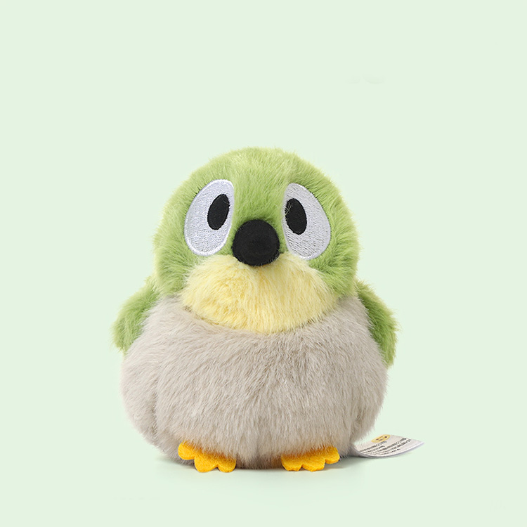 Jooki Bird Series Swinhoe's White-eye Toy Unisex New Design Super Soft Plush Stuffed Animal Customizable Stress Relief PP Cotton