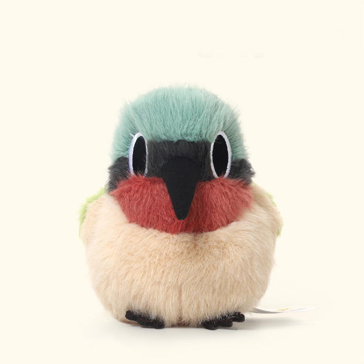 Jooki Bird Series Fork-tailed Sunbird Toy Unisex New Design Super Soft Plush Stuffed Animal Customizable Stress Relief PP Cotton